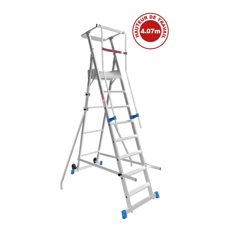Échelle Plateforme Aluminium CASFOR 8